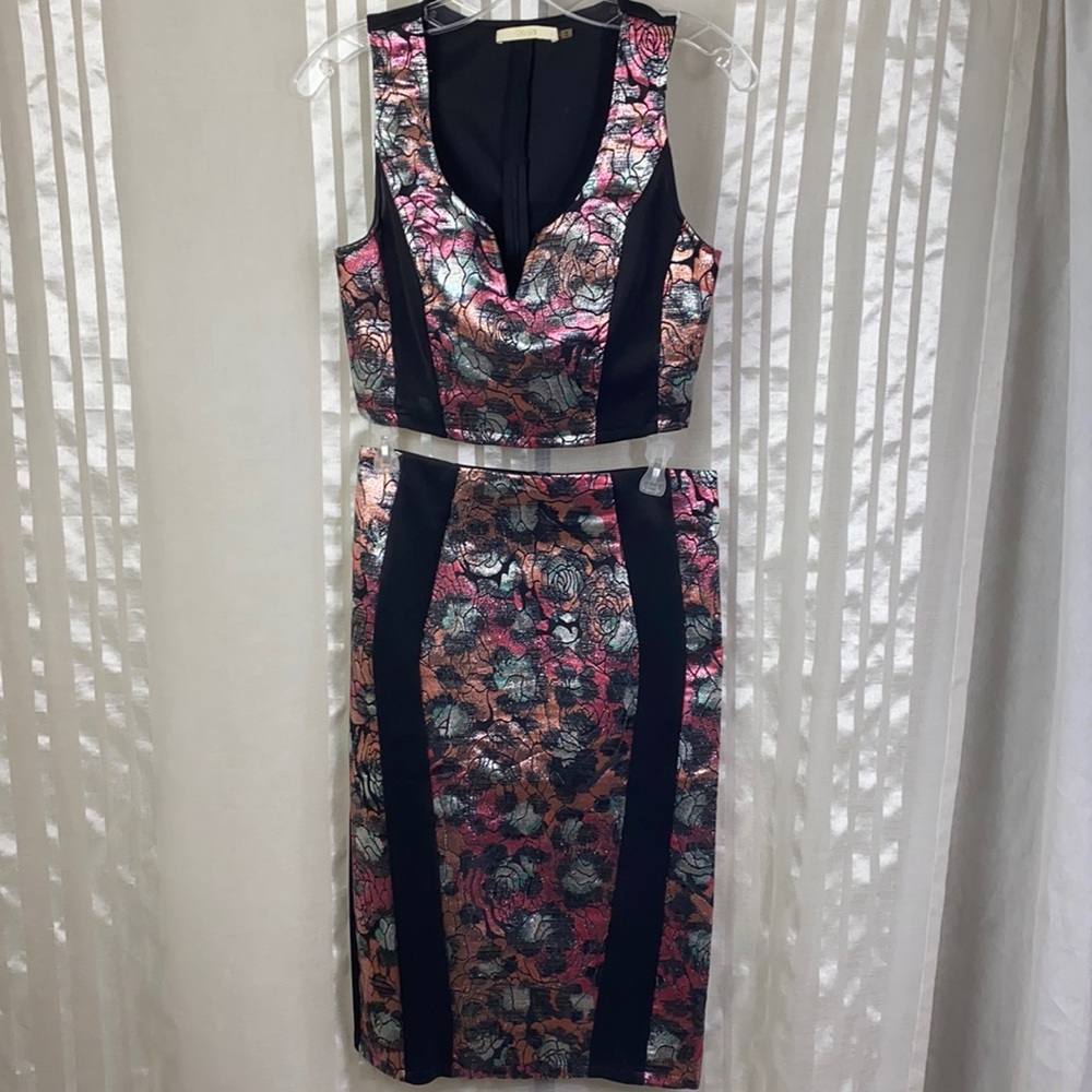 Two piece cocktail dress